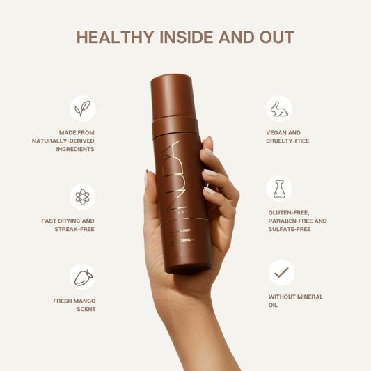 Nuda Self Tanning Mousse - Ultra Dark