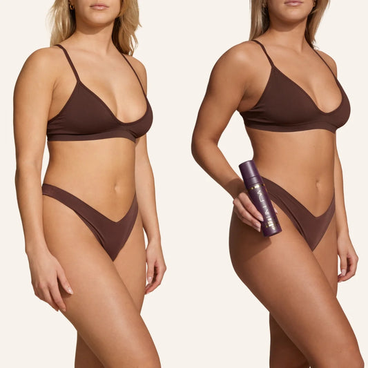 NUDA Tonefoam Express Self Tanning Mousse - Violet