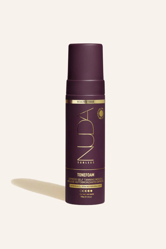 NUDA Tonefoam Express Self Tanning Mousse - Violet