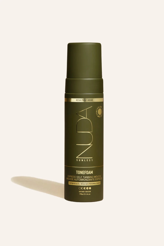 NUDA Tonefoam Self Tanning Mousse - Olive