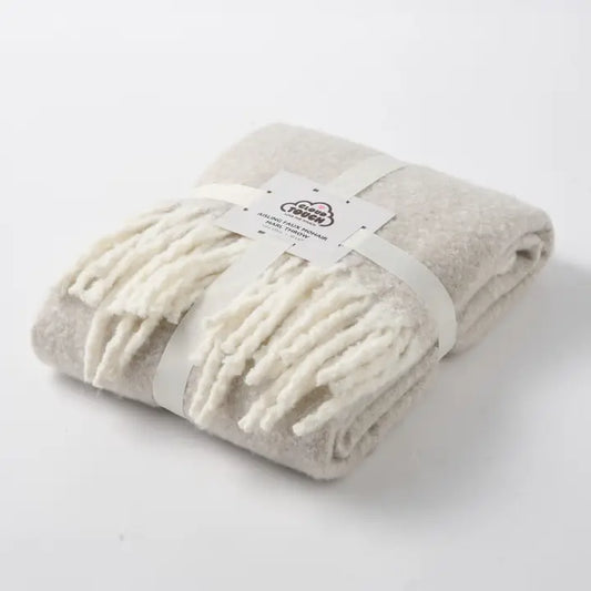 Aisling Faux Mohair Throw